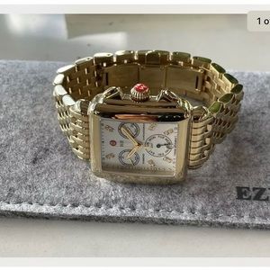 Authentic Michele Watch Gold
